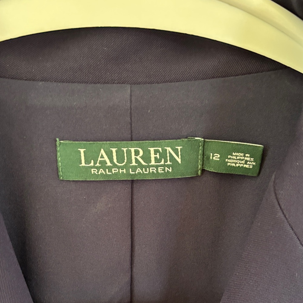 Ralph Lauren Classic Navy Blazer - Picture 2 of 5